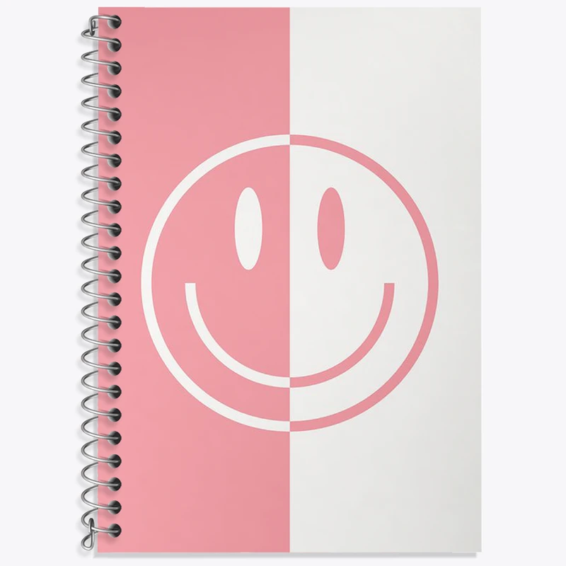 دفتر زبان 50 برگ خندالو مدل سه خط طرح ایموجی (Emoji) کد N1779