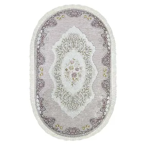 پادری طرح بیضی کد p17 سایز 50×80 سانتی متر