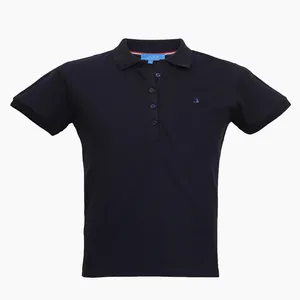 پولوشرت آستین کوتاه زنانه سولا مدل SL311000002Blue-Navy