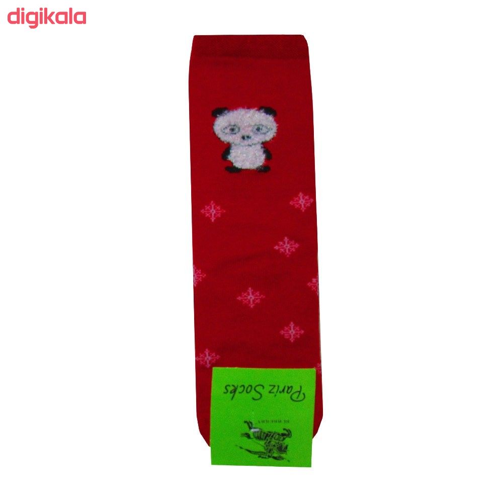  خرید اینترنتی با تخفیف ویژه جوراب بچگانه طرح کریسمس کد JKB04