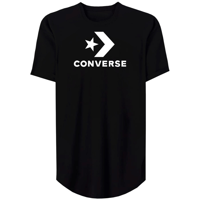تی شرت لانگ زنانه مدل Converse کد MH27