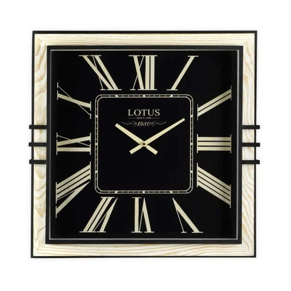 ساعت دیواری لوتوس مدل WM-6021-ARNO