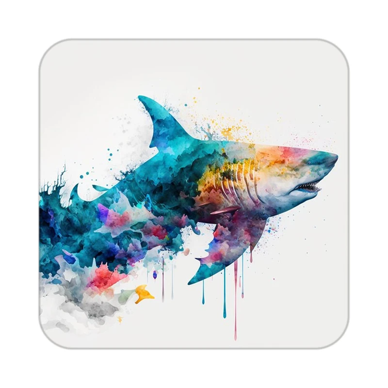 زیر لیوانی کاکتی طرح حیوانات رنگی مدل mp25394