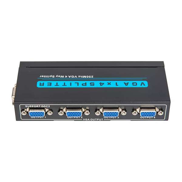 اسپلیتر 4 پورت VGA تی سی تی مدل TC-VSP14