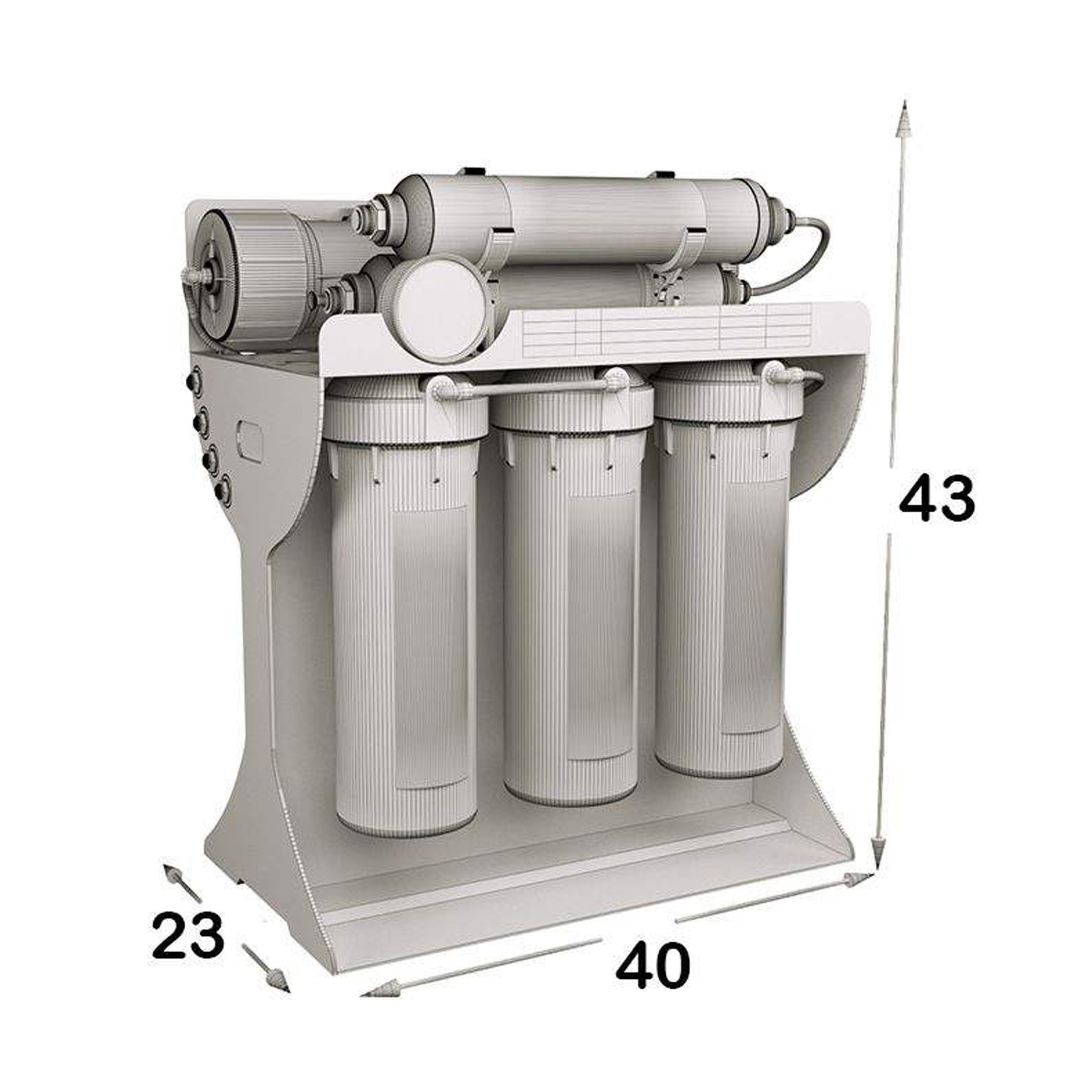 دستگاه تصفیه کننده آب الکوثر مدل AK-RO-06-P