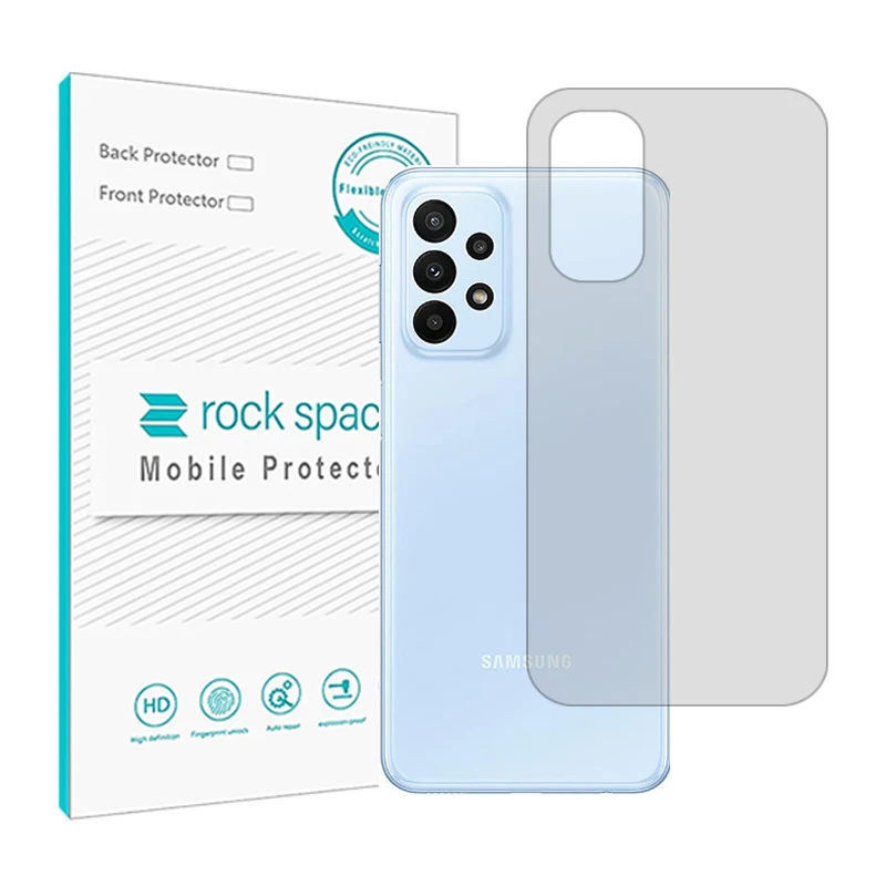 محافظ پشت گوشی شفاف راک اسپیس مدل HyGEL مناسب برای گوشی موبایل سامسونگ Galaxy A23