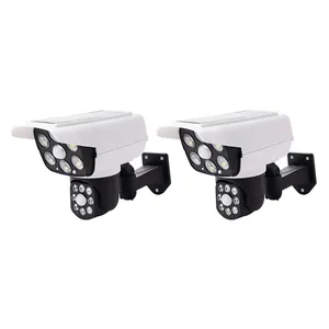  چراغ پارکی خورشیدی مدل New-360 درجه بسته 2 عددی