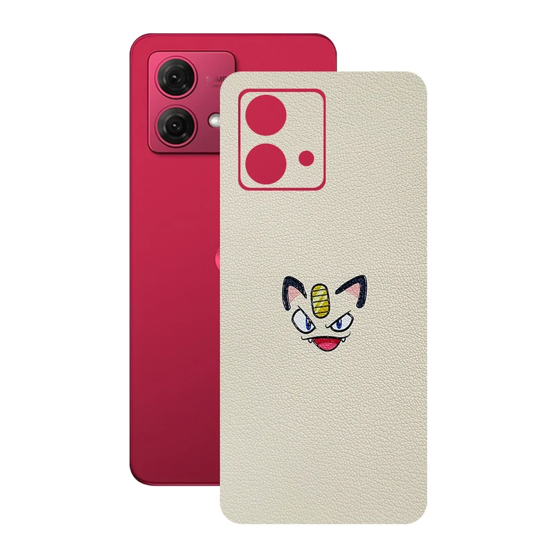 برچسب پوششی ریمکس مدل Leth طرح میو پوکومون مناسب برای گوشی موبایل موتورولا Moto G84