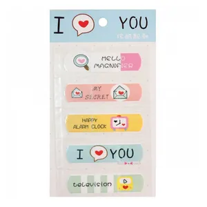 چسب زخم طرح LOVE بسته 5 عددی