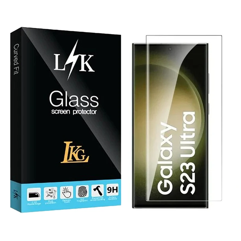 محافظ صفحه نمایش ال کا جی مدل UV مناسب برای گوشی موبایل سامسونگ Galaxy S23 Ultra 5G