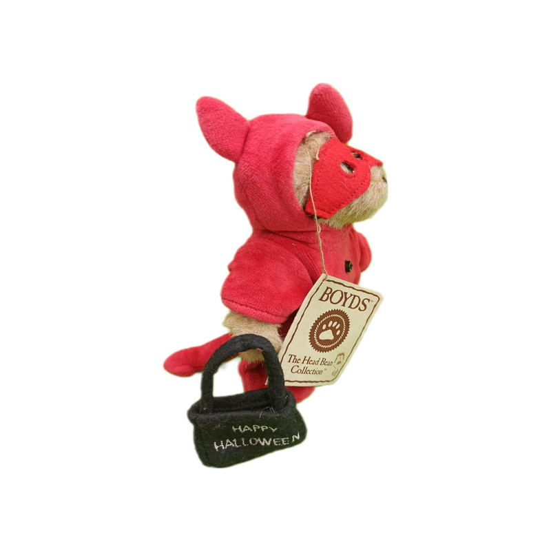 عروسک طرح خرس مدل هالوین ارتفاع 15 سانتی متر