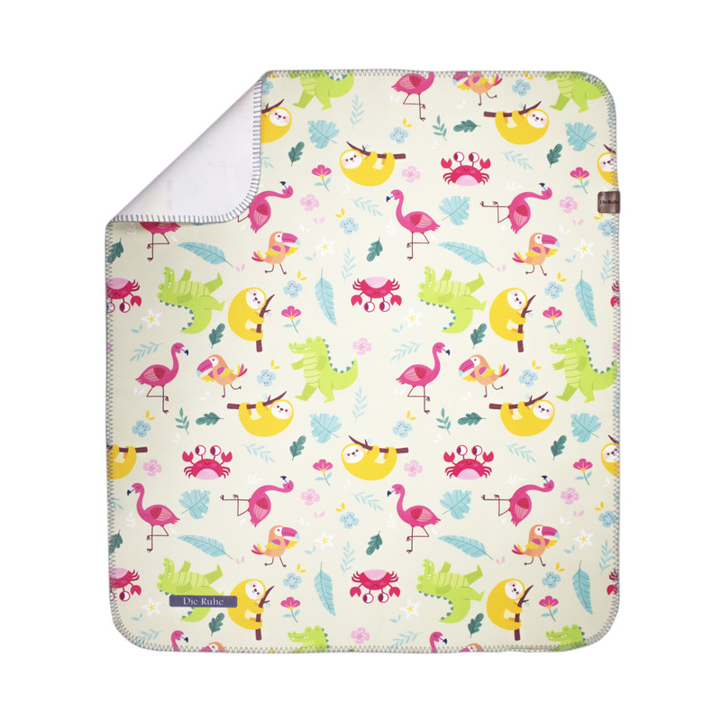 زیرانداز تعویض نوزاد دی روحه مدل فلامینگو