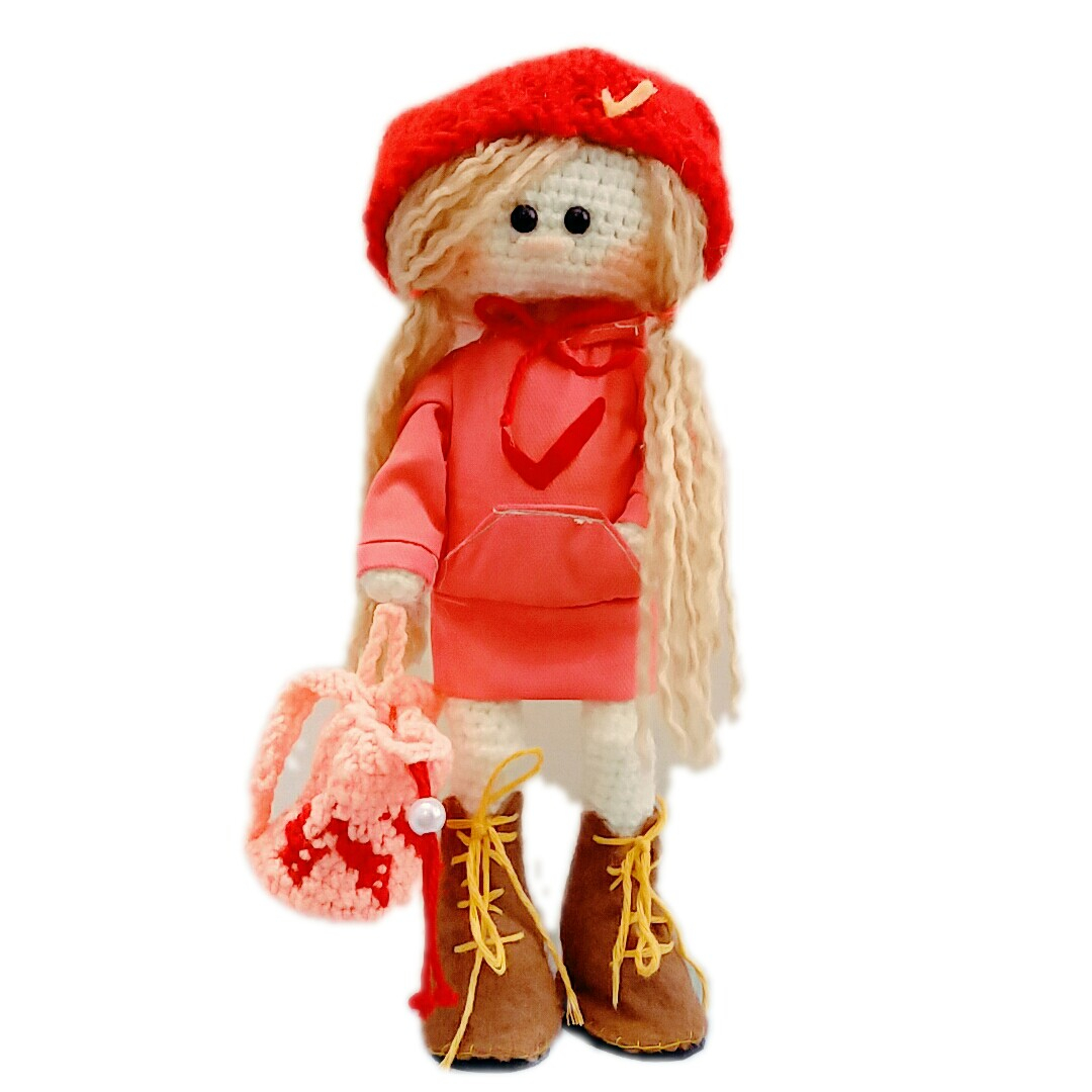 عروسک بافتنی طرح پتی کد hp44