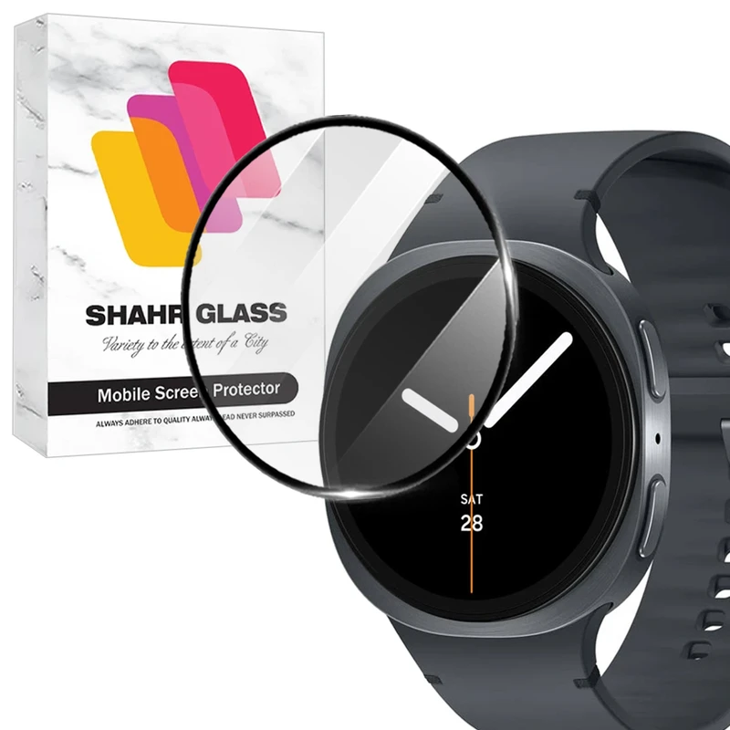 محافظ صفحه نمایش شهر گلس مدل SWPM مناسب برای ساعت هوشمند سامسونگ galaxy watch 8 44mm