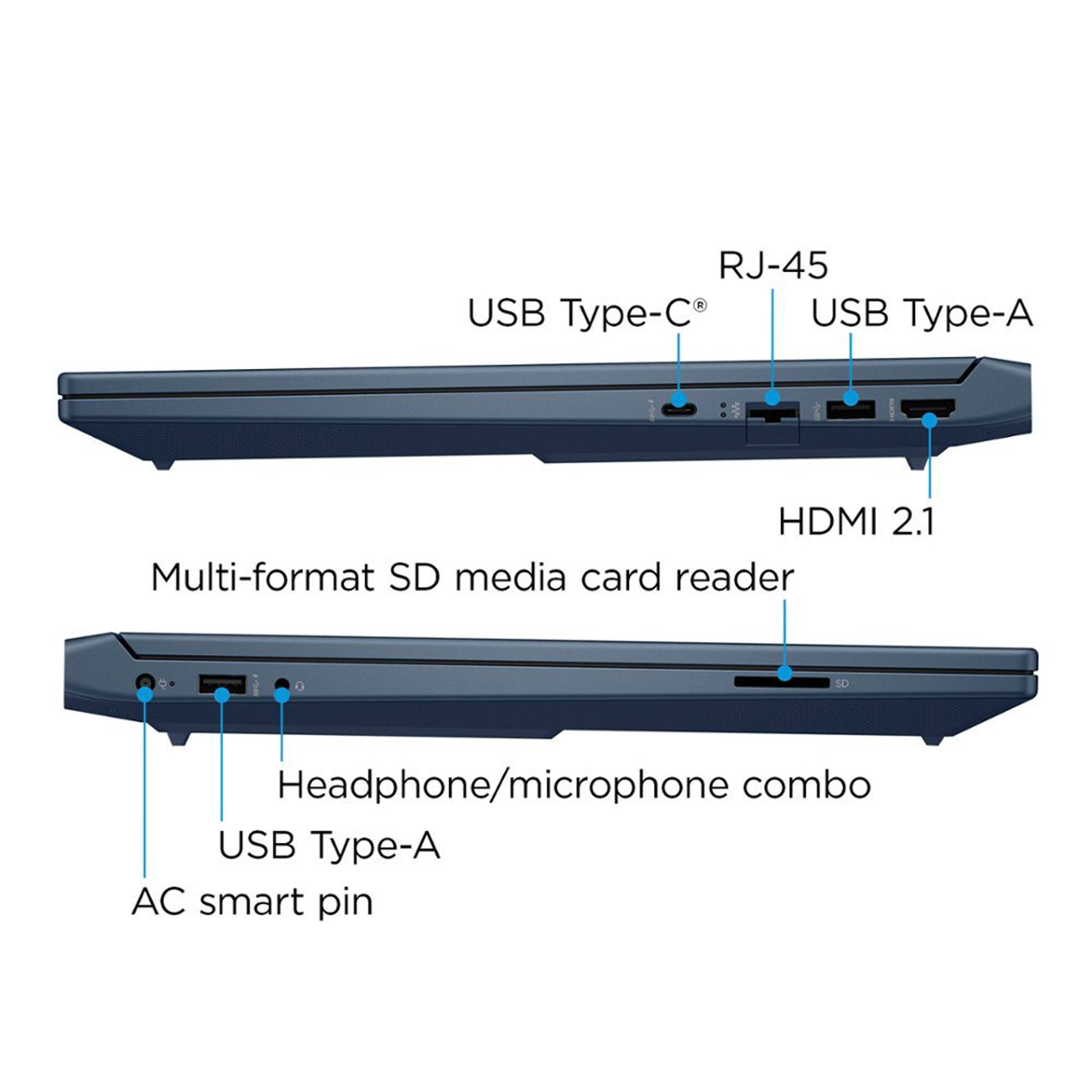 لپ تاپ 15.6 اینچی اچ‌ پی مدل Victus 15t FA1093dx-i5 8GB 512SSD RTX3050