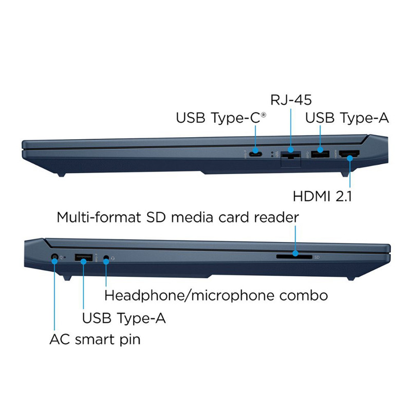 لپ تاپ 15.6 اینچی اچ پی مدل Victus 15t FA1093dx-i5 8GB 512SSD RTX3050 لپ تاپ 15.6 اینچی اچ پی مدل Victus 15t FA1093dx-i5 8GB 512SSD RTX3050