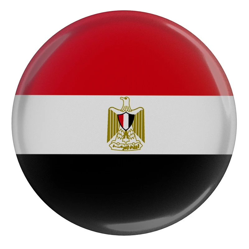 مگنت طرح پرچم کشور مصر مدل S12370 