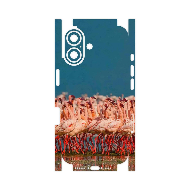 برچسب پوششی ماهوت مدل Flamingo-FullSkin مناسب برای گوشی موبایل اپل iPhone 16