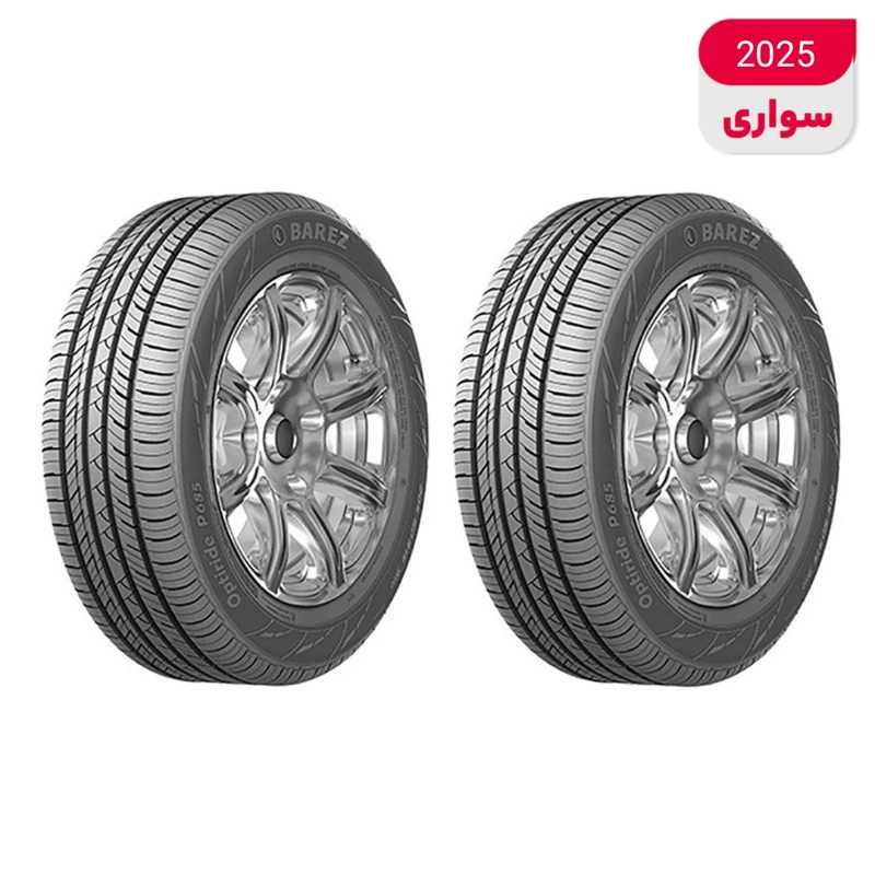 لاستیک خودرو بارز مدل p685 سایز 15 / 60 / 205 میلی‌متر تولید سال 2025 - 2 حلقه