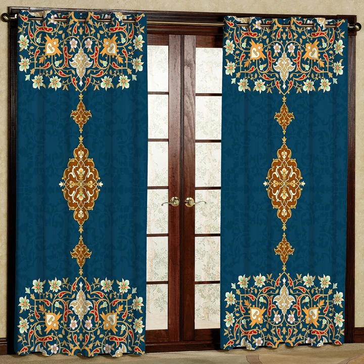 پرده پانچی کد 5116 سایز 280x140 سانتی متر