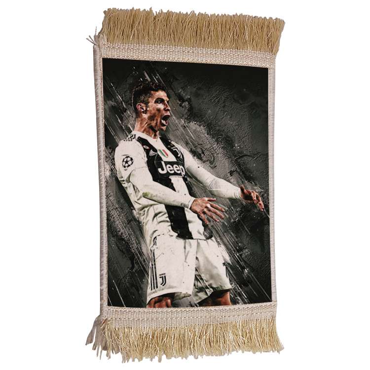 فرش ماشینی دیوارکوب مدل رونالدو کد 396