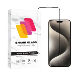   Shar Glass CRMSNWSH Screen Protector For Apple iPhone 15 Pro Max