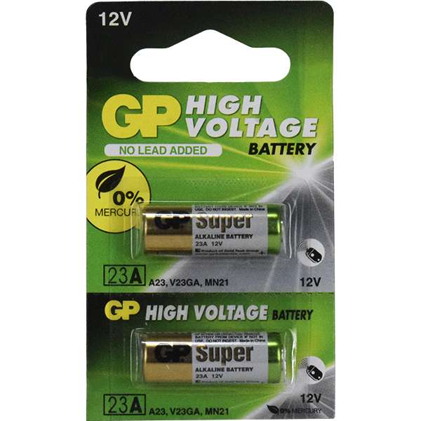 باتری جی پی مدل high voltage کد MN21 باتری جی پی مدل high voltage کد MN21