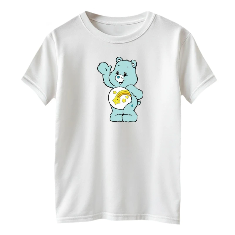 تی شرت آستین کوتاه بچگانه مدل خرس مهربون کد01