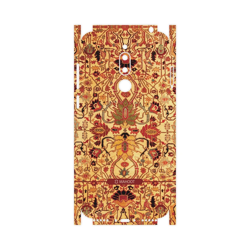 برچسب پوششی ماهوت مدل Persian-Carpet-Yellow-FullSkin مناسب برای گوشی موبایل میزو M6T