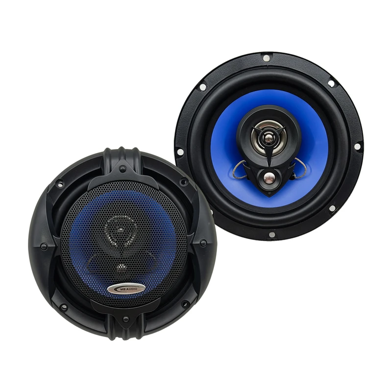 اسپیکر پشت و جلو خودرو ام بی آدیو مدل MB 1610 سایز 6.5 اینچ بسته دو عددی