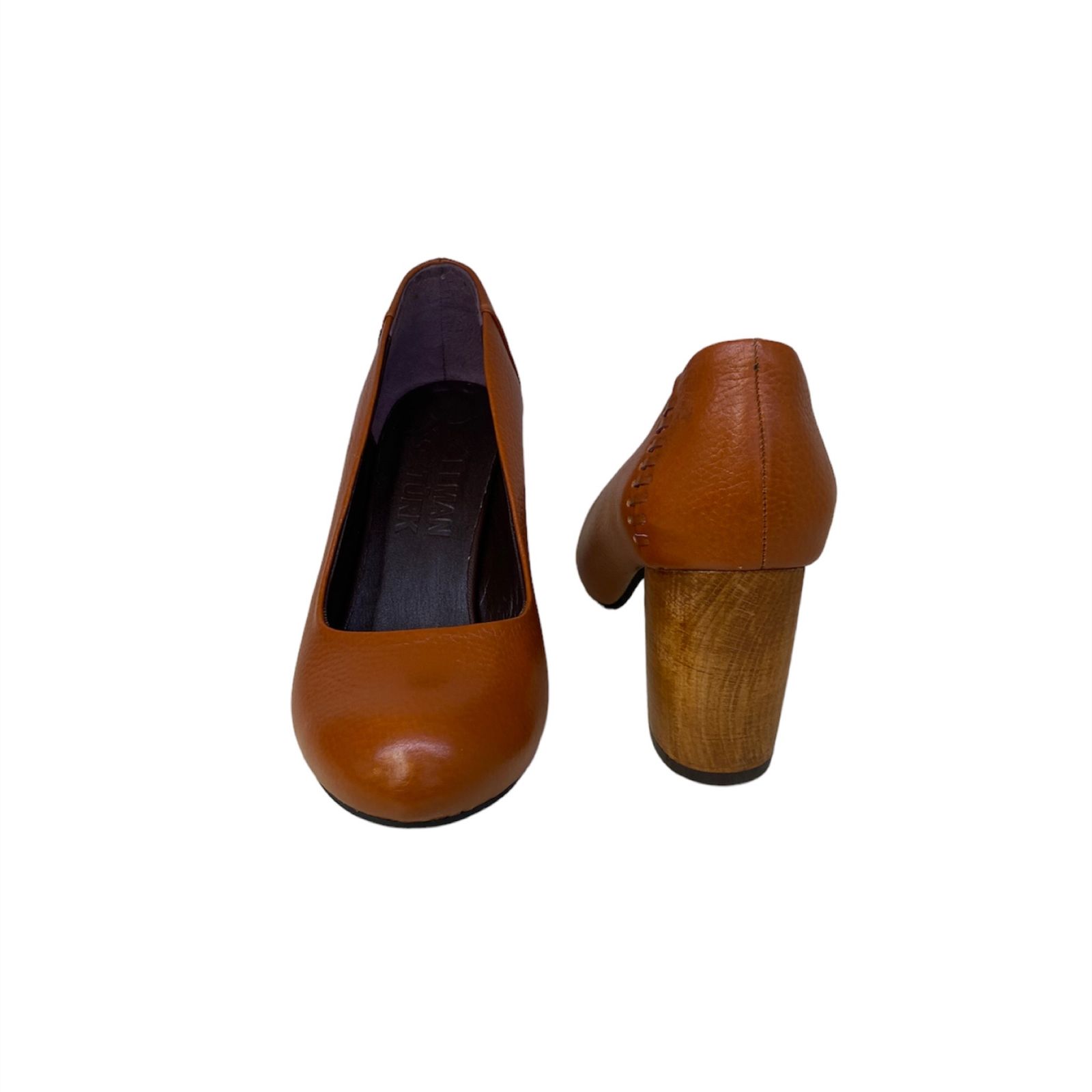 کفش زنانه مدل یلدا0111 رنگ عسلی -  - 7