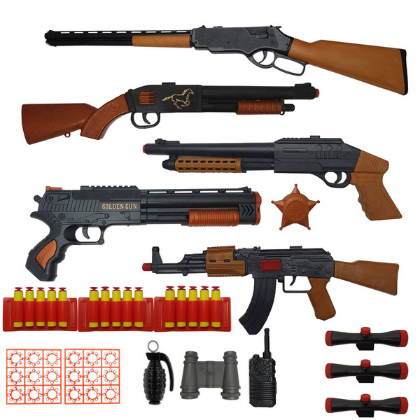 ست تفنگ بازی مدل WW1000
