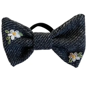 کش مو دخترانه مدل گلدوزی شده 3523