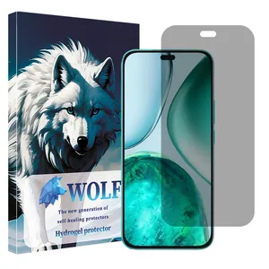 Wolf Tough model privacy screen protector suitable for Honor X8c mobile phone