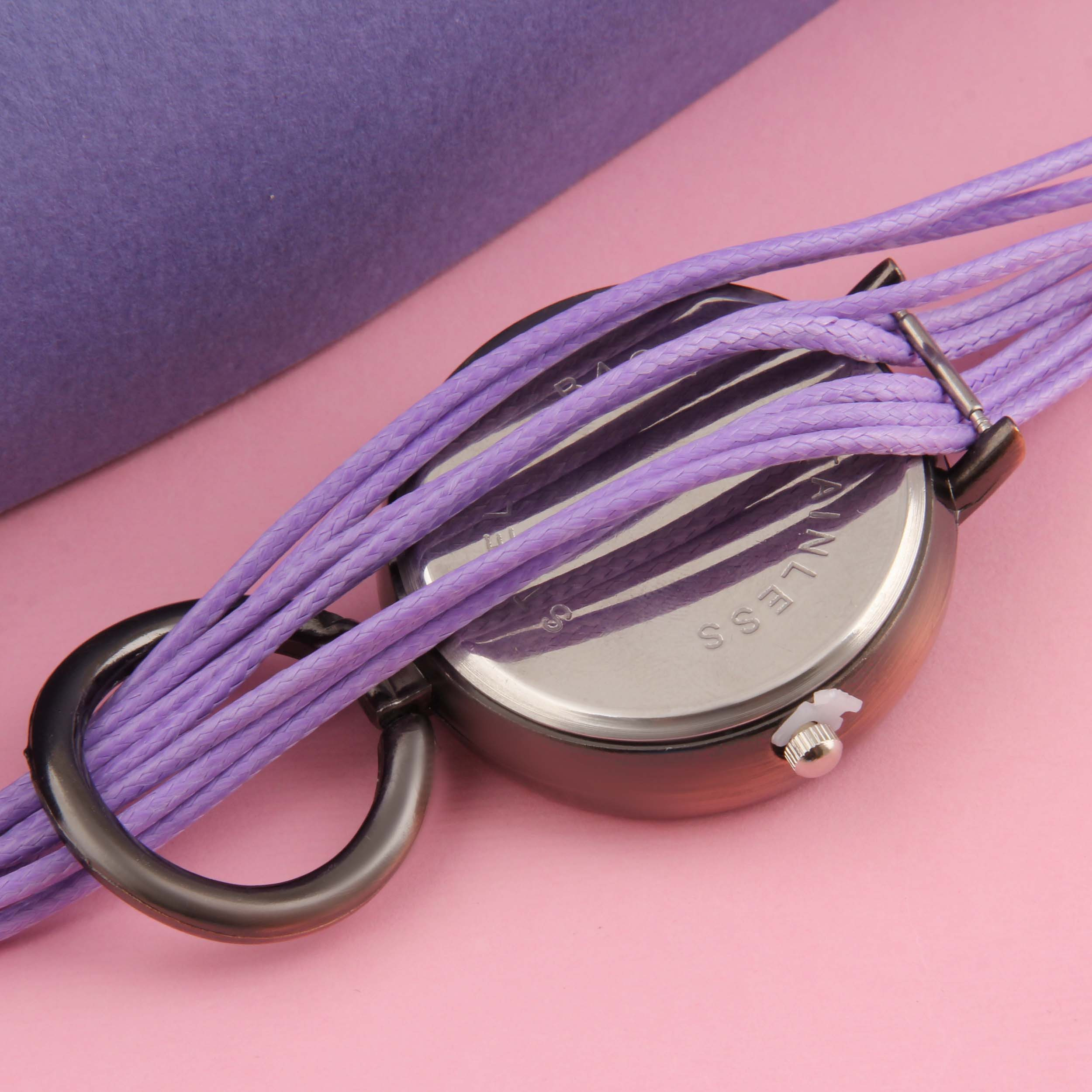 ساعت مچی عقربه ای دخترانه مدل فانتزی بند چرم زیبا کد WHW_207 ساعت مچی عقربه ای دخترانه مدل فانتزی بند چرم زیبا کد WHW_207