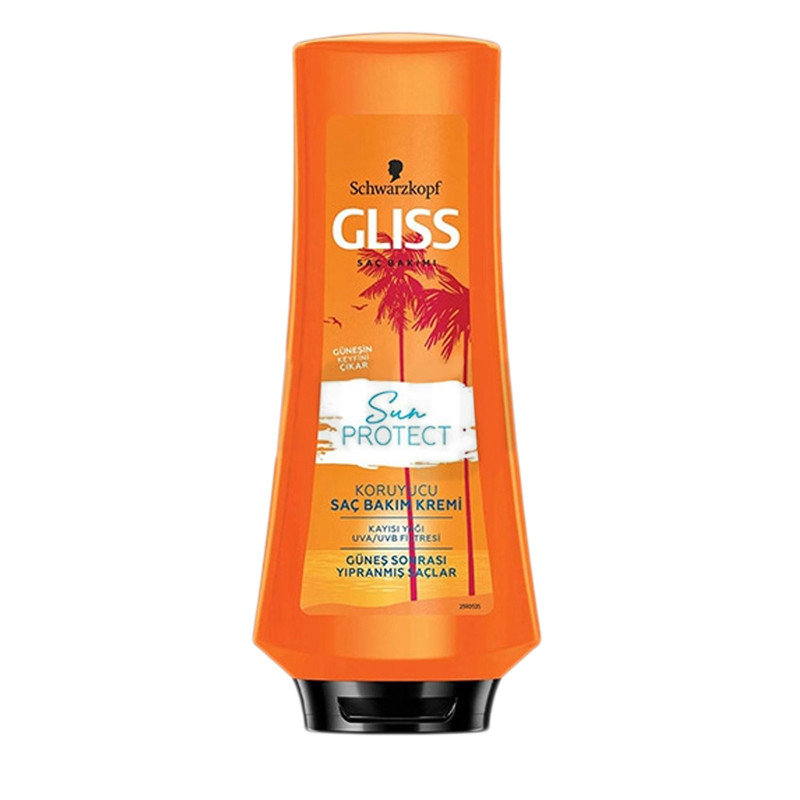 نرم کننده مو گلیس مدل sun protect حجم 360 میلی لیتر نرم کننده مو گلیس مدل sun protect حجم 360 میلی لیتر