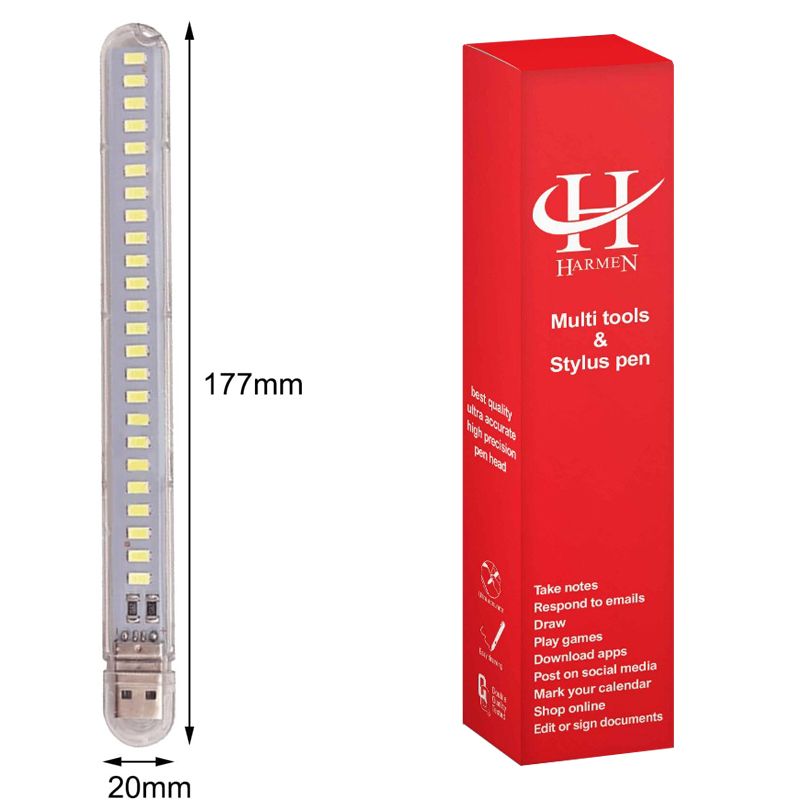 چراغ قوه هارمن مدل HR-USB24LED -  - 12