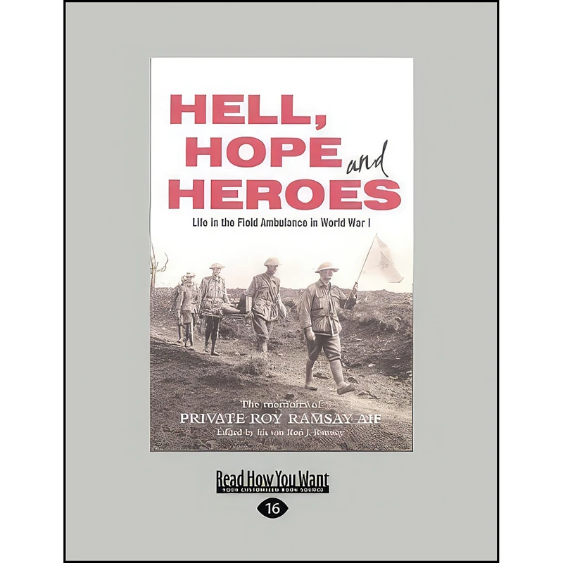 کتاب Hell, Hope and Heroes اثر Roy Ramsay and Ron J. Ramsay انتشارات تازه ها