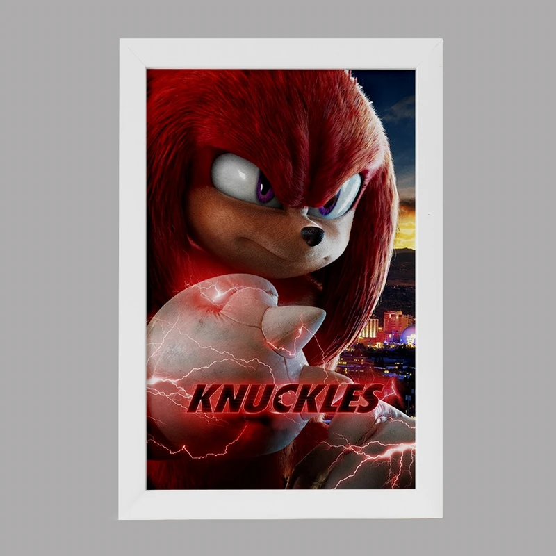 تابلو خندالو مدل سونیک (Sonic) کد F2235