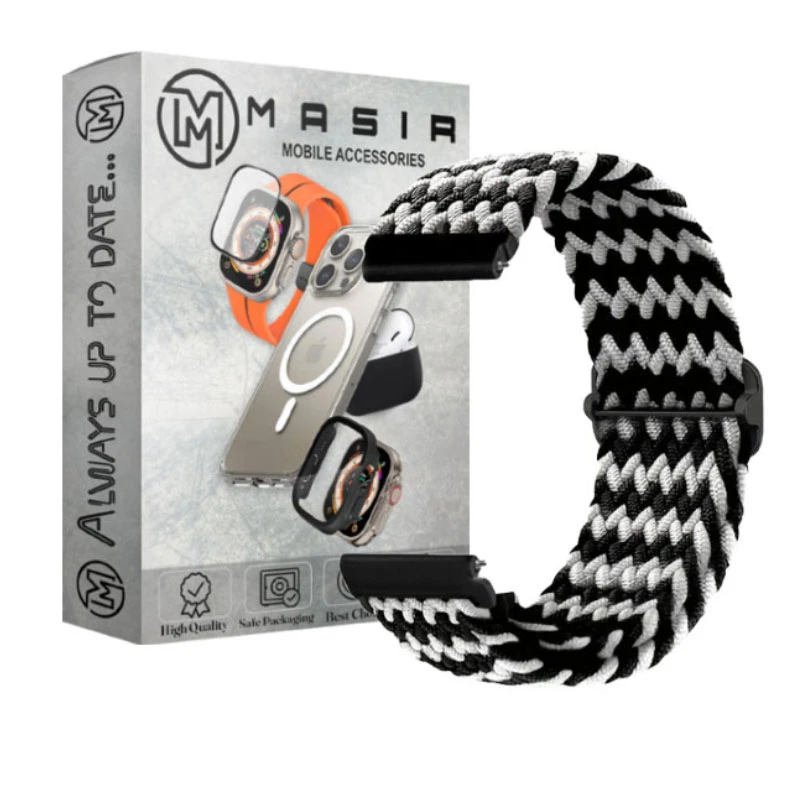 بند مسیر مدل Braided Solo W2C مناسب برای ساعت هوشمند هایلو LS01 / LS02