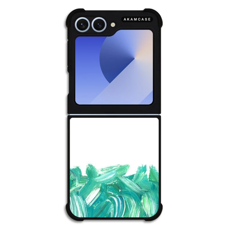  کاور آکام مدل AMC-WSGZFLIP6-WATER COLOR-8 مناسب برای گوشی موبایل سامسونگ Galaxy Z Flip 6 