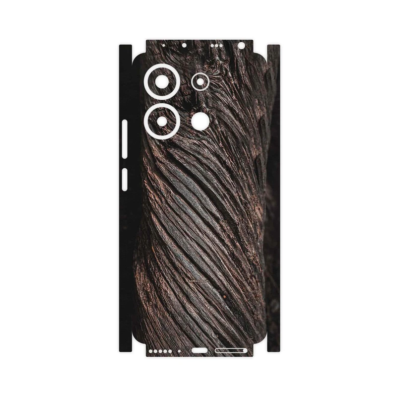 برچسب پوششی ماهوت مدل Wood Texture 9-FullSkin مناسب برای گوشی موبایل شیائومی Redmi Note 13 4G