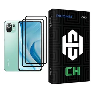 Ricomm CH Glass MIX002 Screen Protector For Xiaomi Mi 11 Lite 5G Pack Of 2