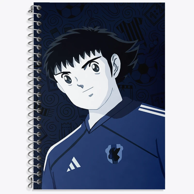 دفتر لغت 50 برگ خندالو طرح سوباسا فوتبالیست ها کد 37048