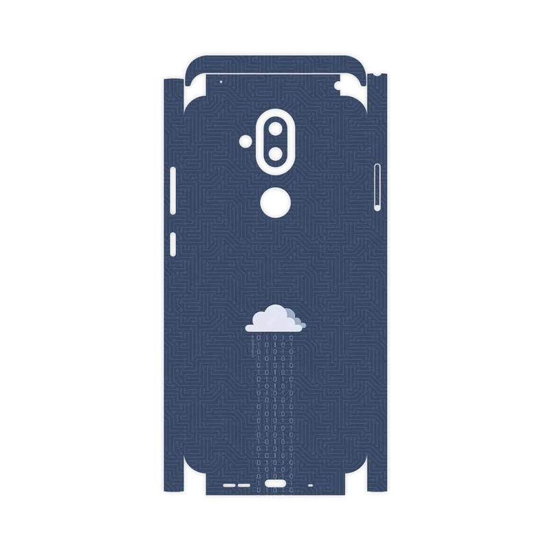 برچسب پوششی ماهوت مدل Minimal Data Cloud-FullSkin مناسب برای گوشی موبایل نوکیا 8.1