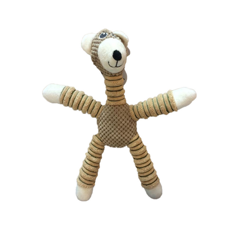 اسباب بازی سگ مدل سوتک دار طرح خرسی کد p165