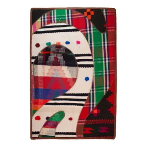 گلیم دستبافت یک متری مدل گلیماژ کد M14109