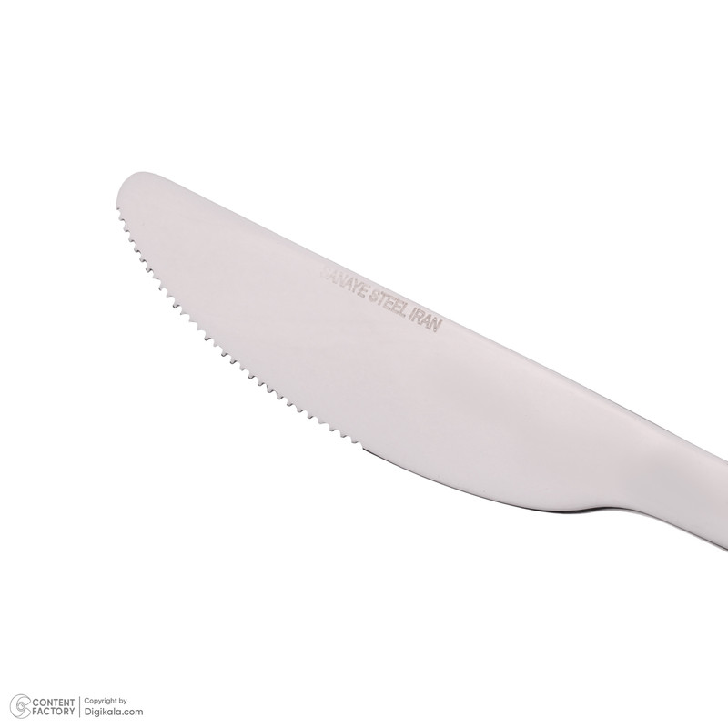 کارد غذاخوری صنایع استیل ایران مدل پارما بسته 6 عددی