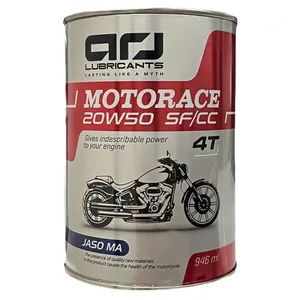 روغن موتور ارج مدل MOTORACE 20W50 SC/FF حجم 946 میلی لیتر