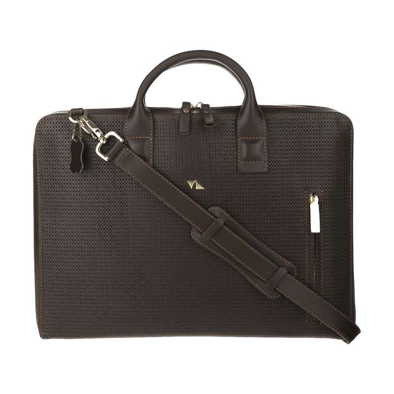 کیف اداری مردانه چرم مشهد مدل A5571-087-2